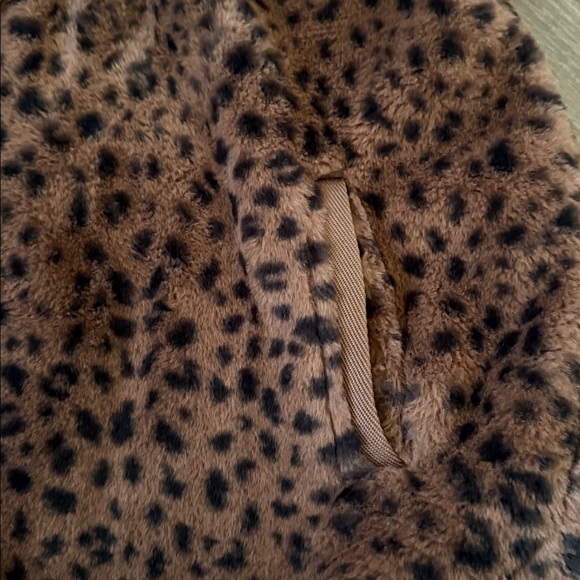 Abercrombie & Fitch Brown Animal Print Jacket - Picture 5 of 5